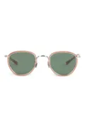 Eyevan7285 oval-frame sunglasses - Neutrals