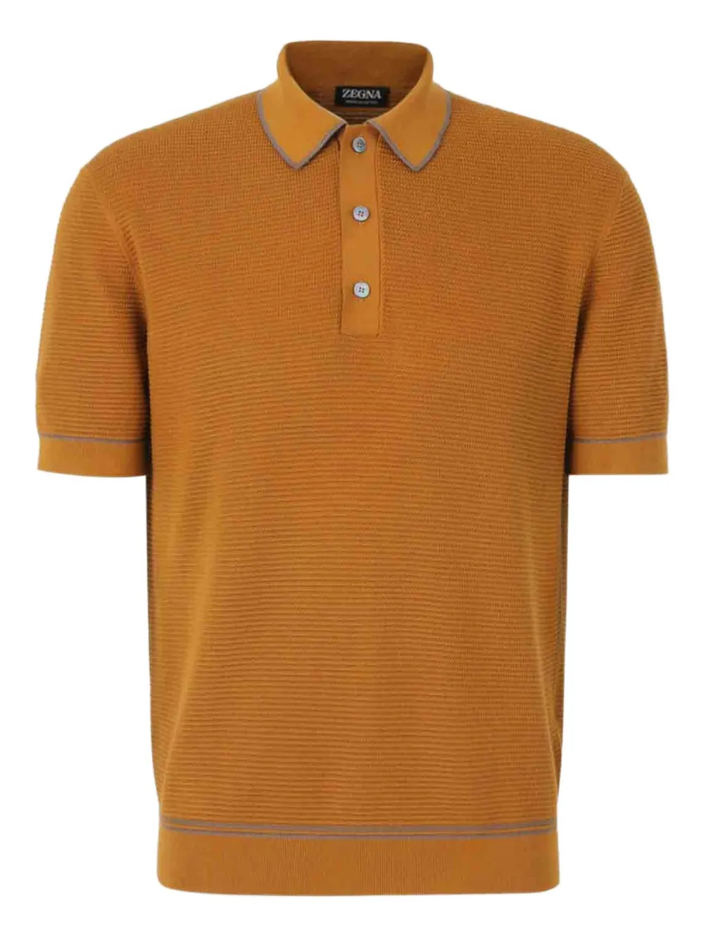 Zegna playera tipo polo | marrón | Image 1