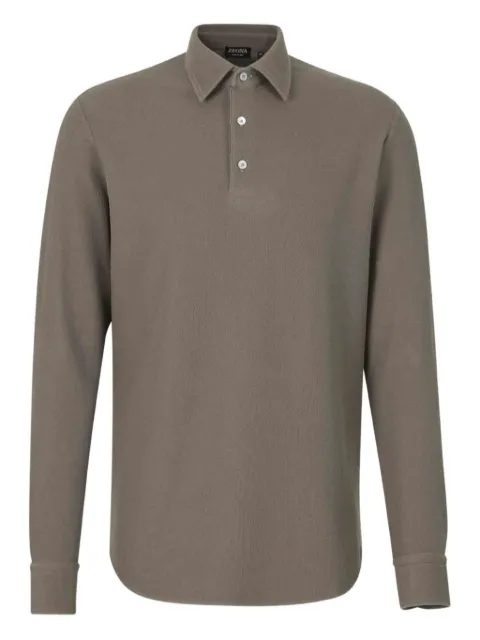 Zegna cotton polo shirt 