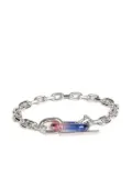 Rabanne Tie-Dye bracelet - Silver