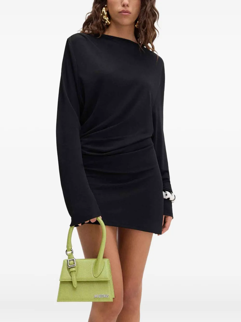 Jacquemus Le Chiquito M shopper met gesp - Groen