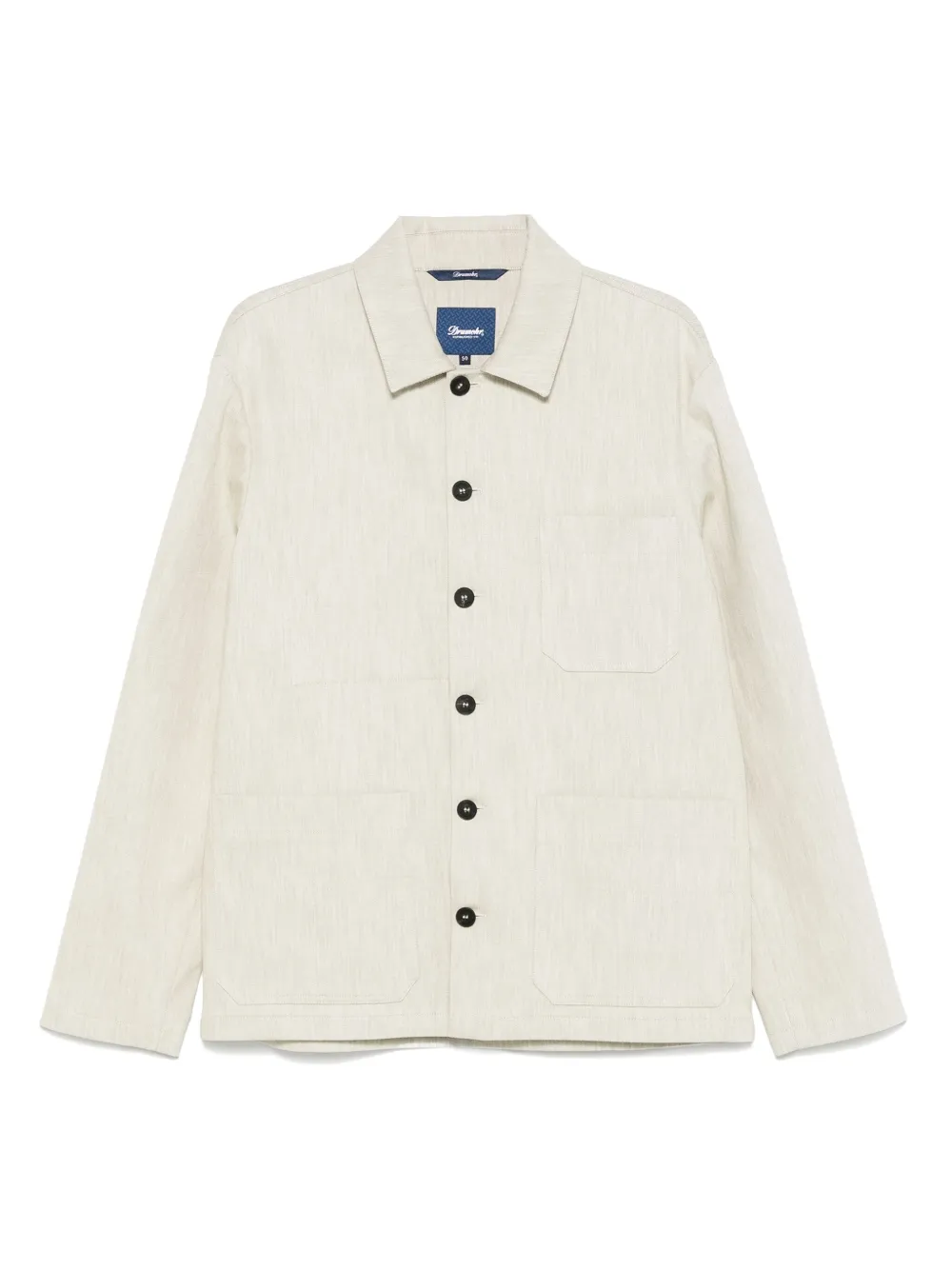 Drumohr spread-collar jacket | neutro | Image 1