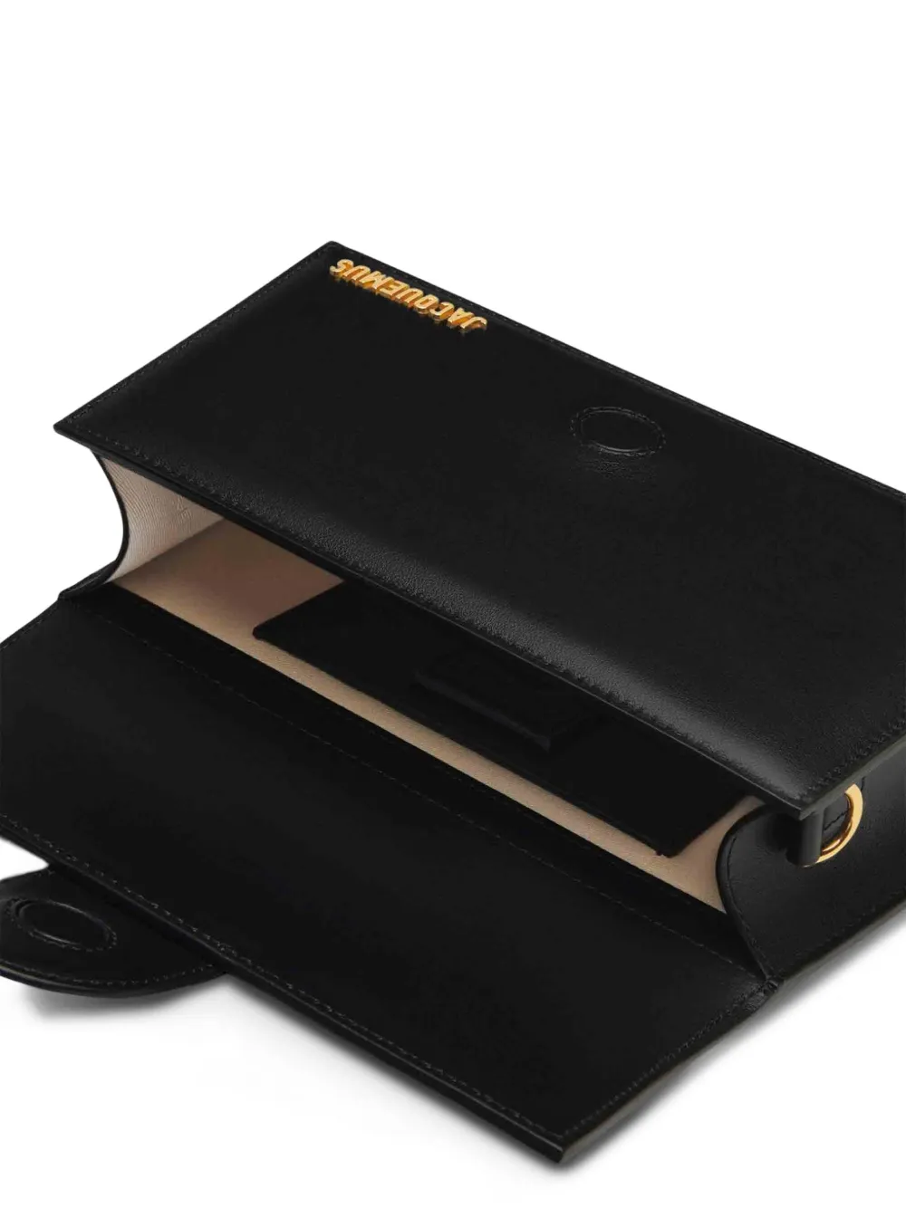 Jacquemus Le Grand Bambino suède shopper Zwart