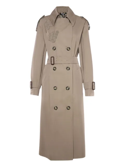 Bazar Deluxe double-breasted trench coat