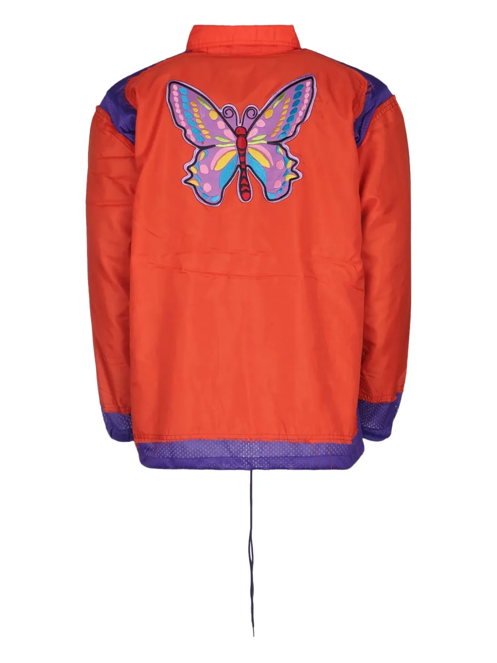Needles logo-patch jacket Oranje
