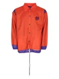 Needles logo-patch jacket - Orange