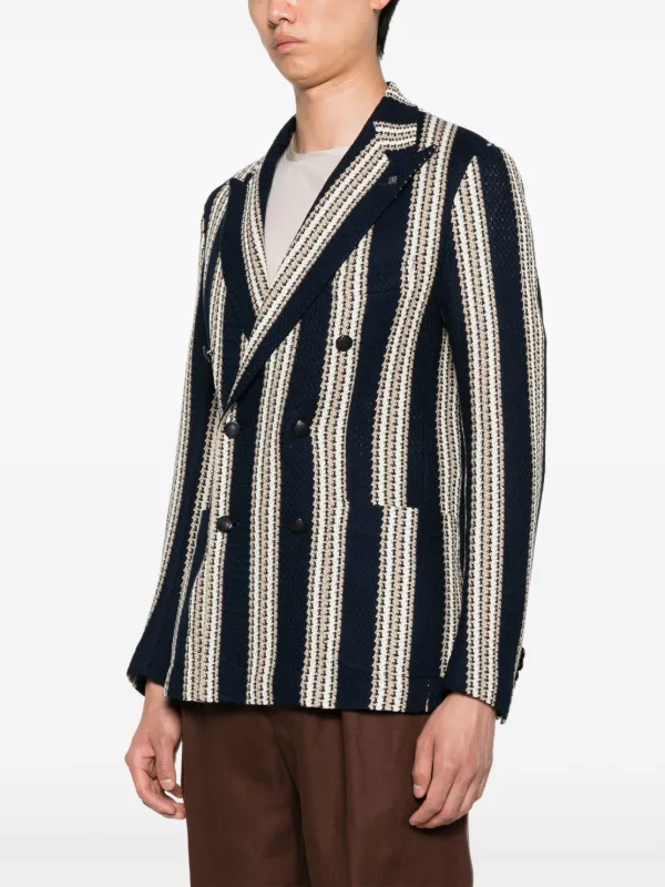Tagliatore Darrel single-breasted Suit | Blue | FARFETCH CA