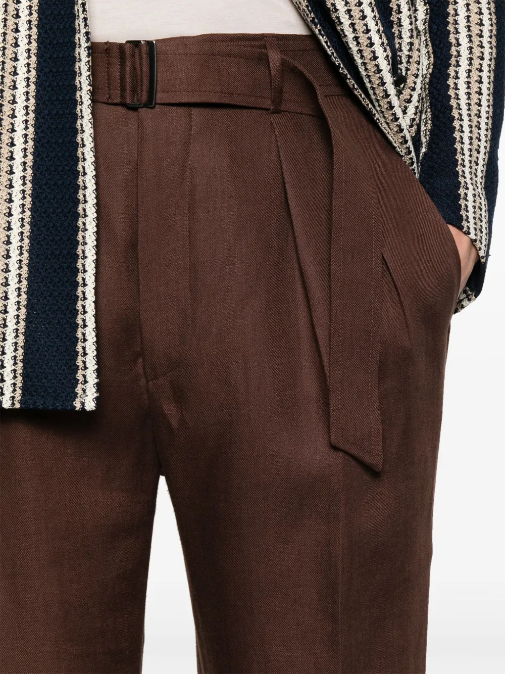 Tagliatore Nevil broek Bruin