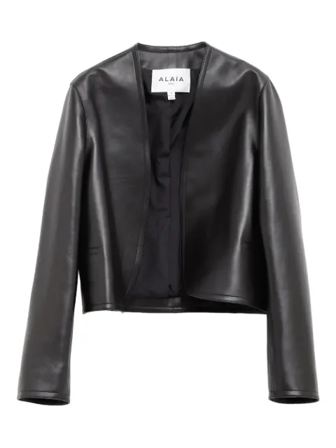Alaïa leather jacket