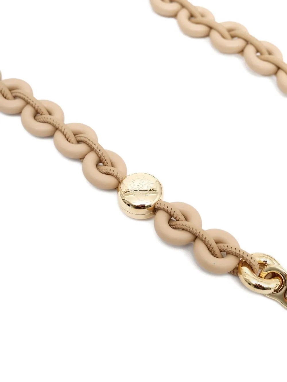 LOEWE chain-link leather brooch | Image 2