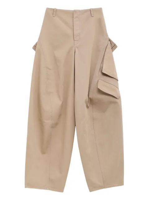 Alaïa cotton cargo trousers