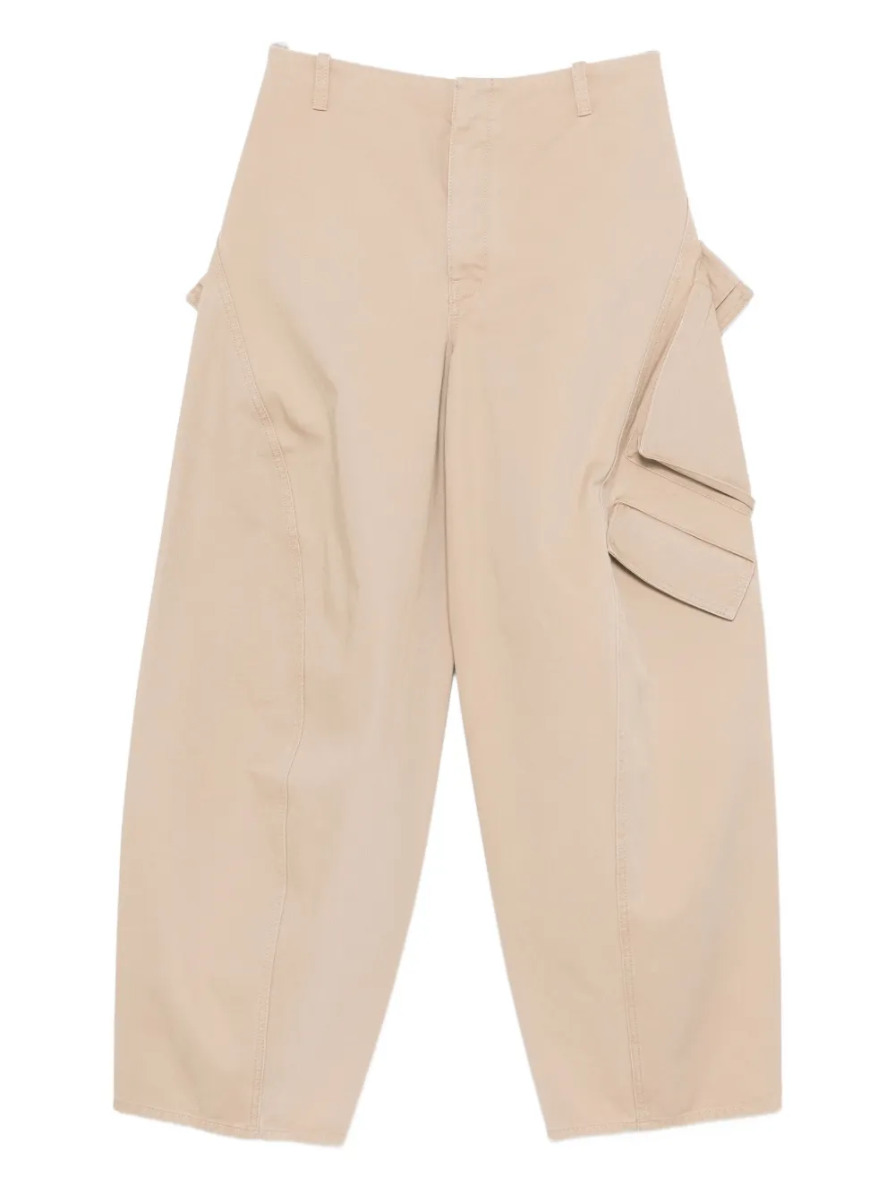 Alaïa cotton cargo trousers | Neutrals | Image 1
