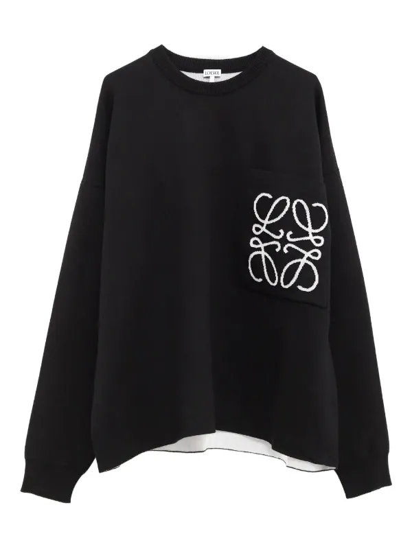 Loewe ロエベ / Embroidered Logo Sweatshirt 30279737_59659701_600.jpg