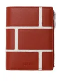 LOEWE panelled leather wallet - Brown