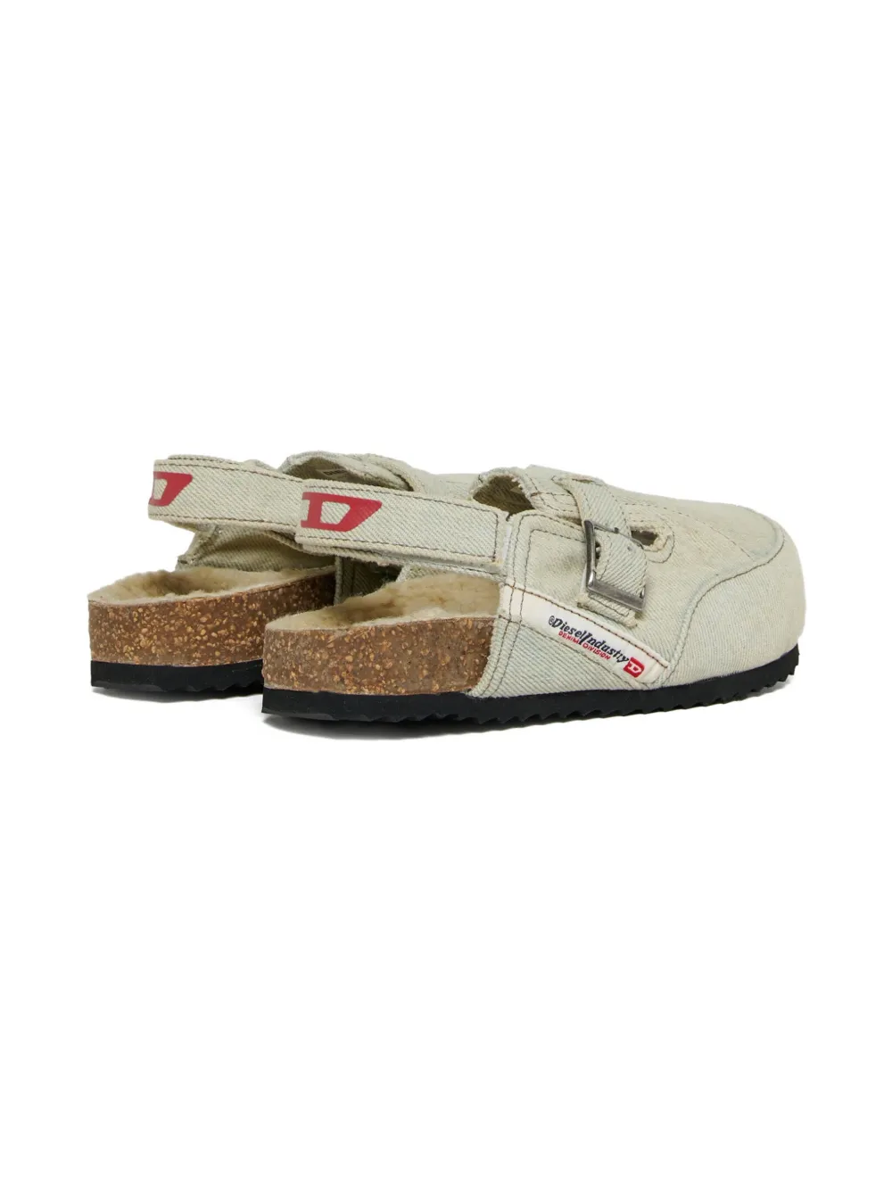 Diesel Kids D-Woodstock muiltjes Blauw