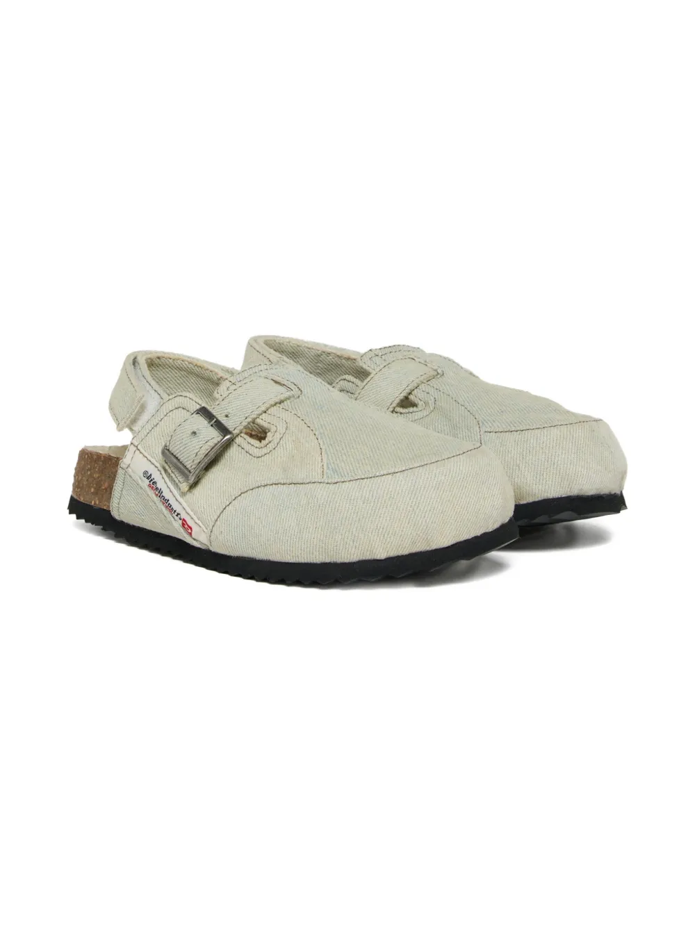 Diesel Kids D-Woodstock muiltjes Blauw