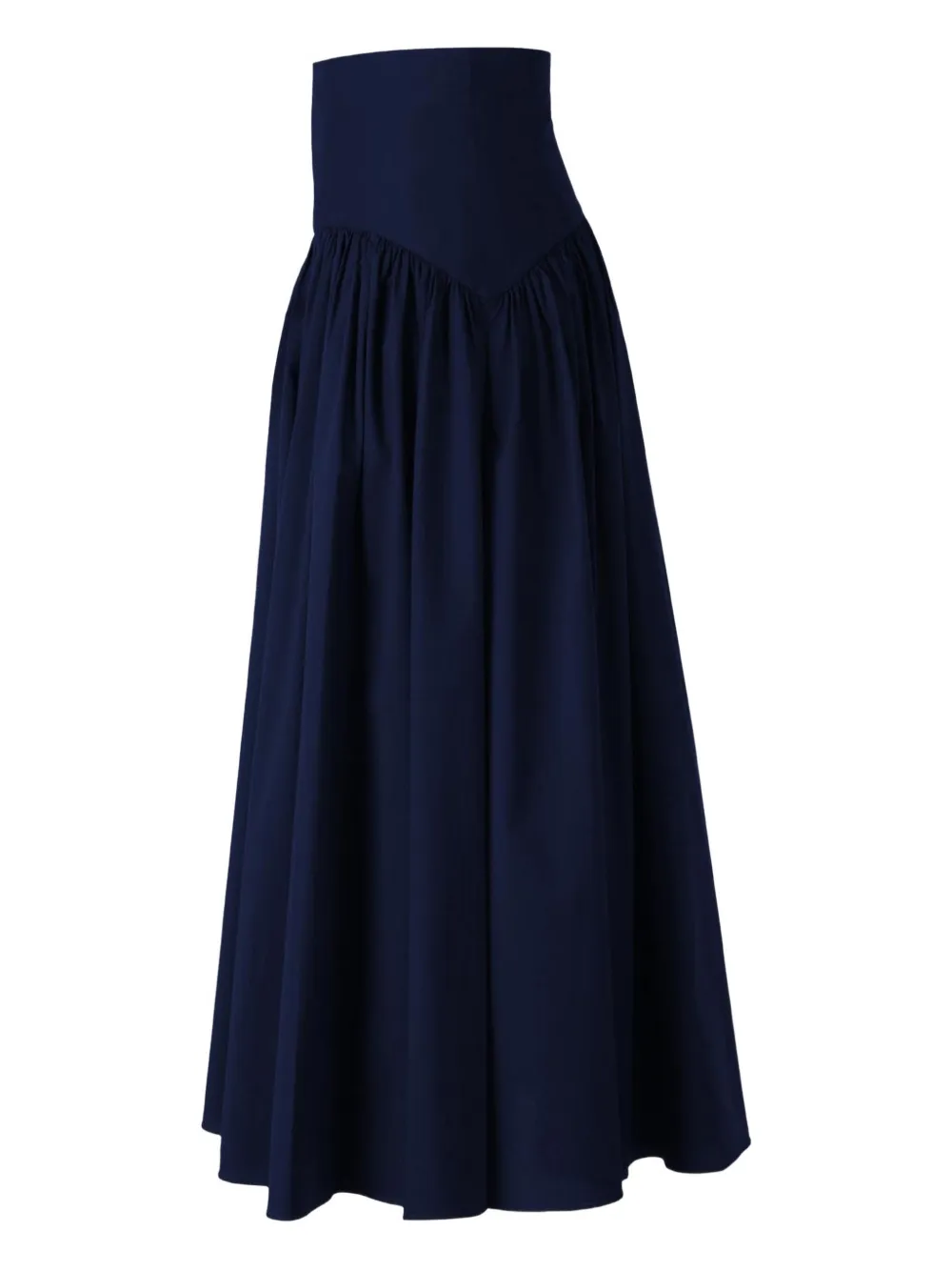STAUD Maxi-rok Blauw