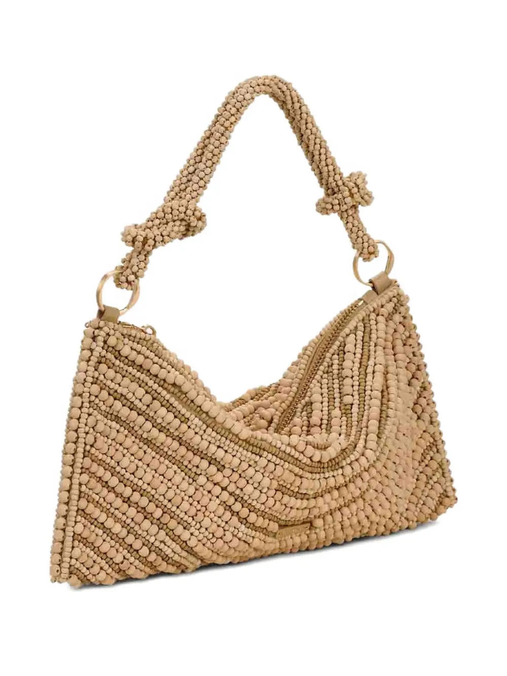 Cult Gaia mini Hera shoulder bag - Beige