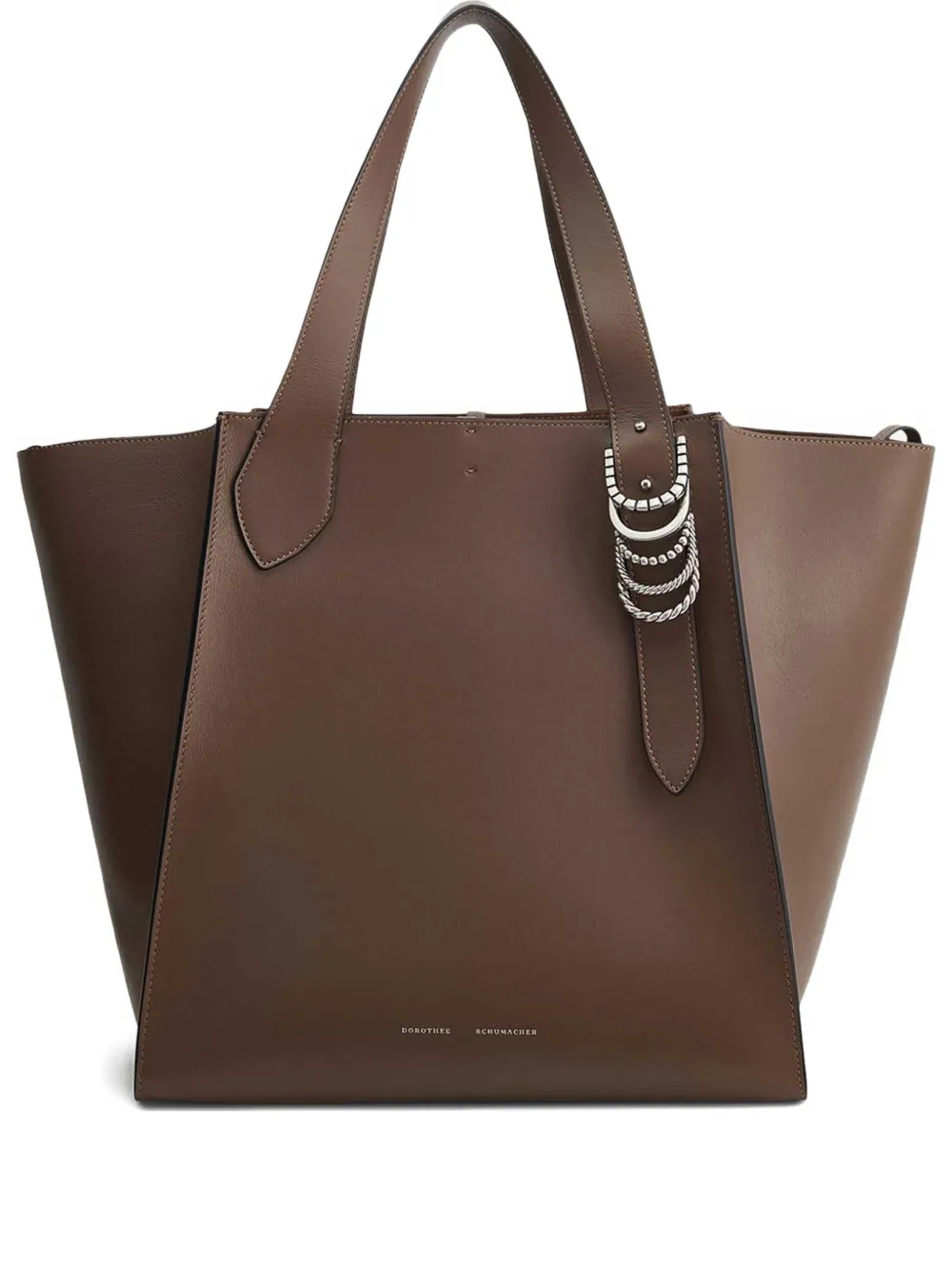 Dorothee Schumacher Borsa tote in pelle - Marrone
