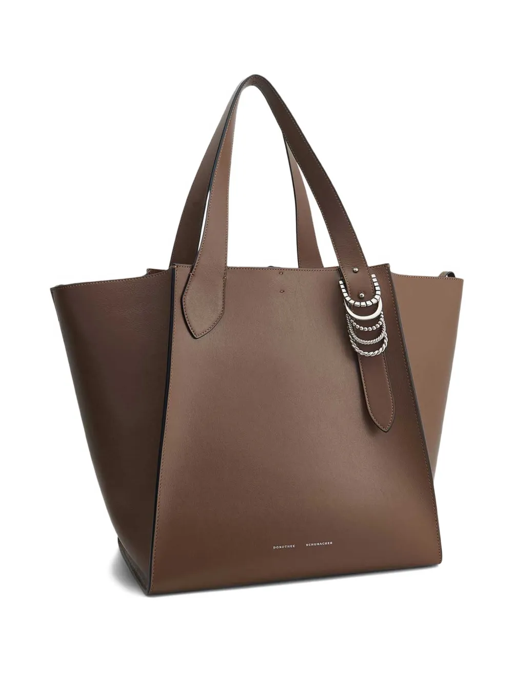 Dorothee Schumacher Leren shopper Bruin