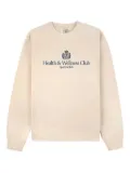 Sporty & Rich H&W Crest sweatshirt - Neutrals