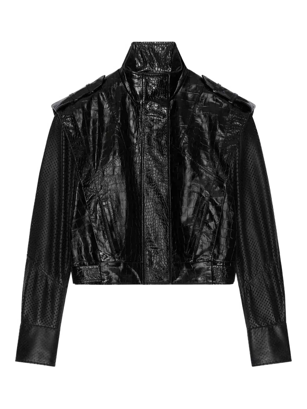 Givenchy leather biker jacket | Black | Image 1