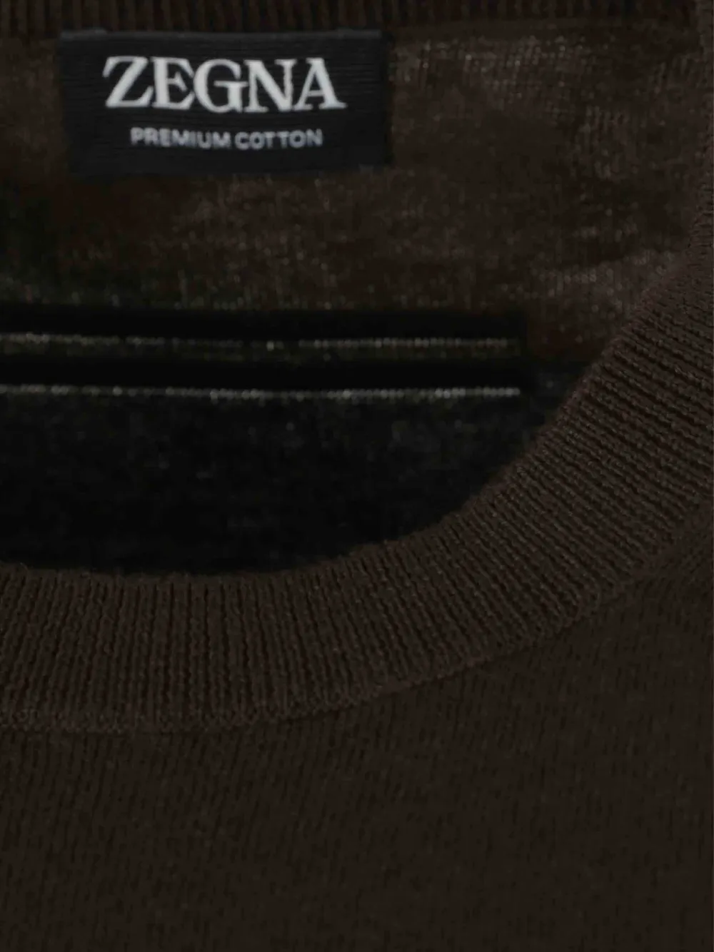 Zegna Katoenen T-shirt Bruin