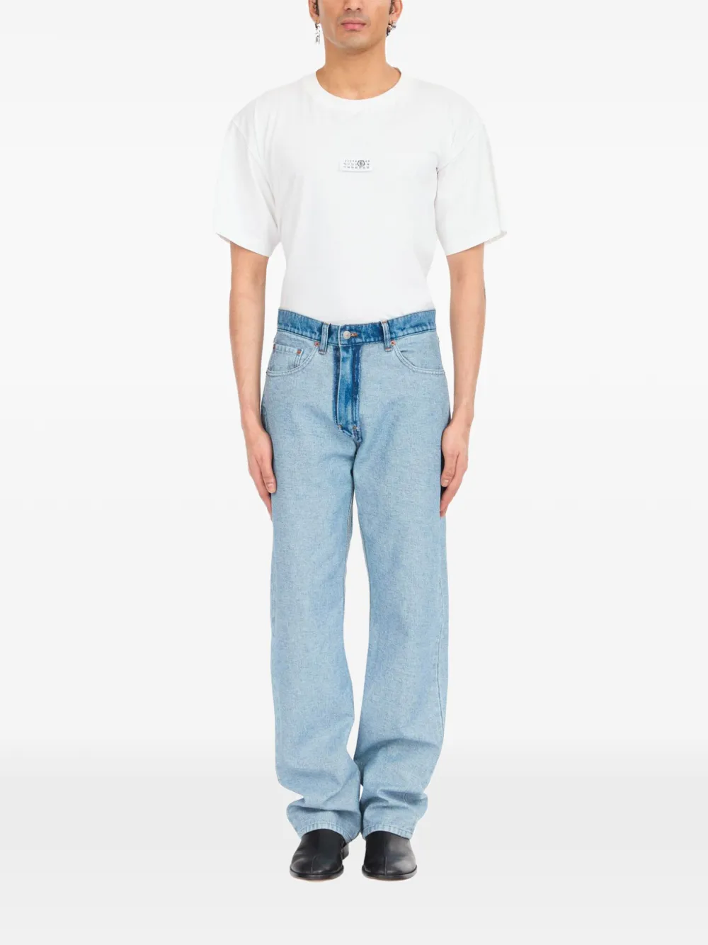 MM6 Maison Margiela Straight jeans - Blauw