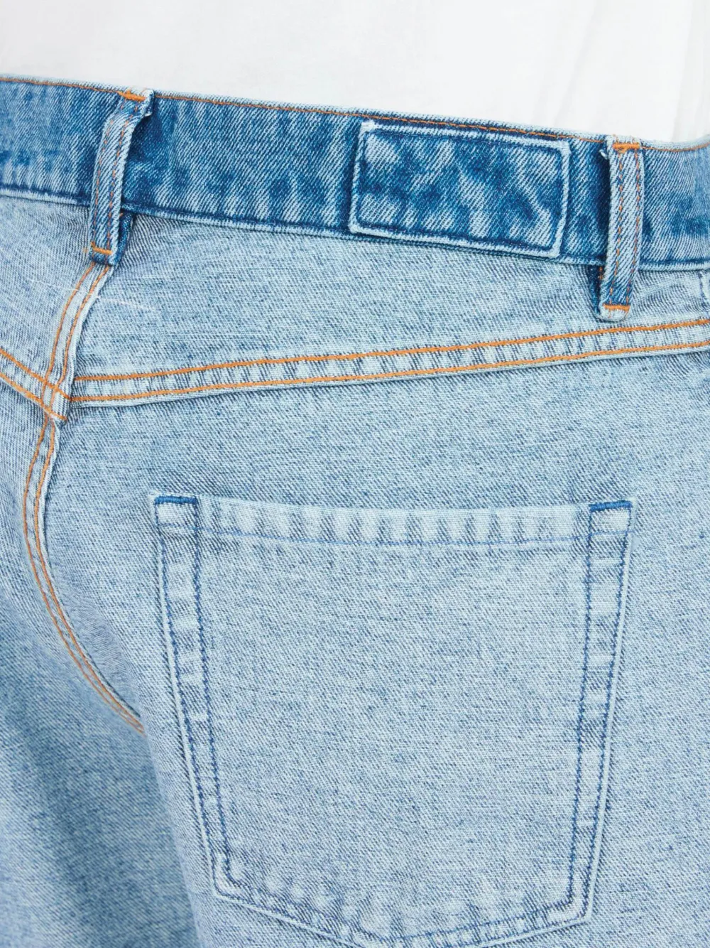 MM6 Maison Margiela Straight jeans Blauw