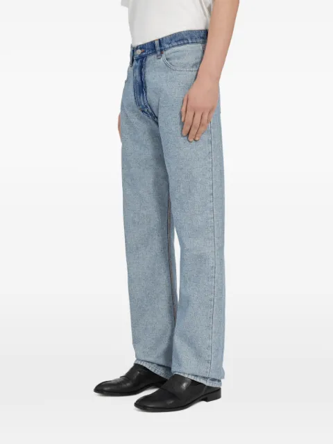 MM6 Maison Margiela inside-out straight-leg jeans