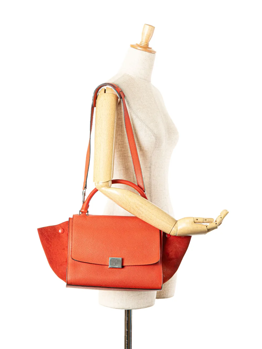 Céline Pre-Owned 2015 Small Leather Trapeze satchel | Pre-Owned | Image 2