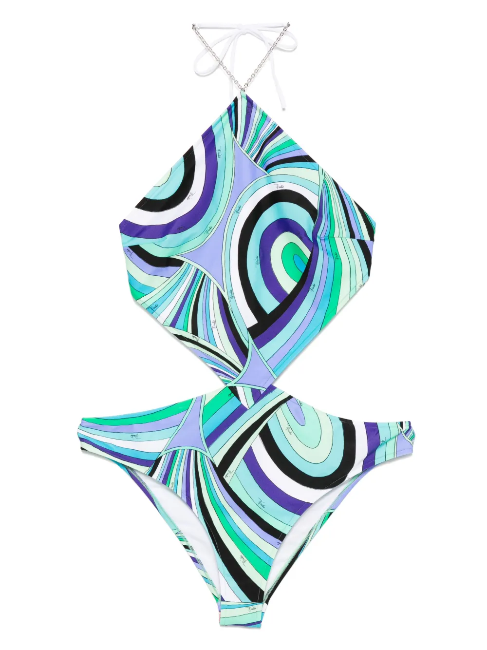 PUCCI Badpak met Iride-print Blauw