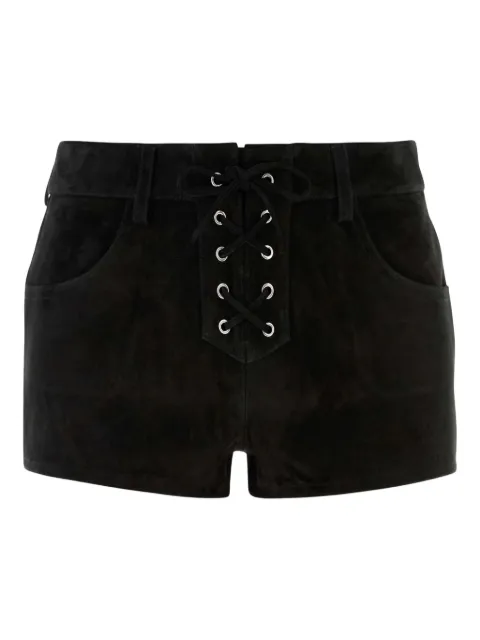 ISABEL MARANT leather shorts 
