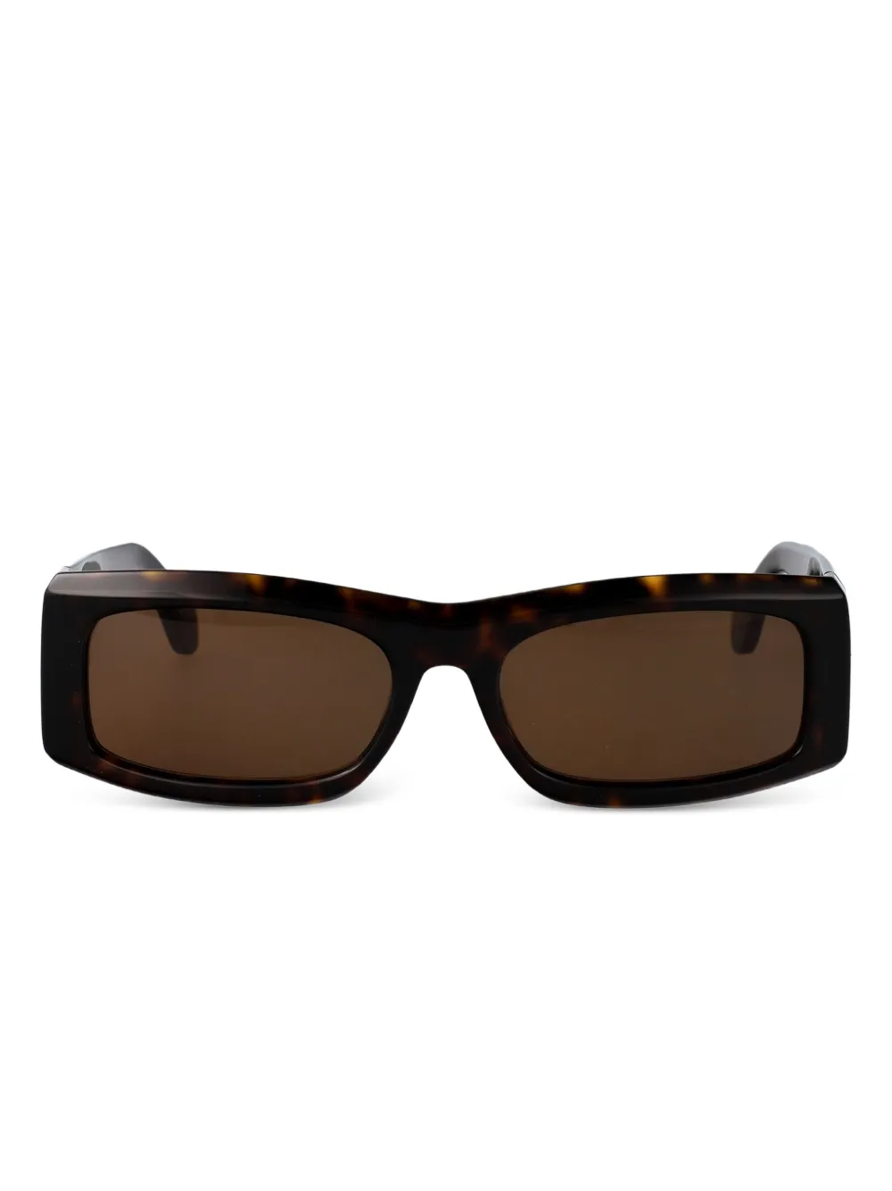 Ferragamo lentes de sol con armazón rectangular | marrón | Image 1