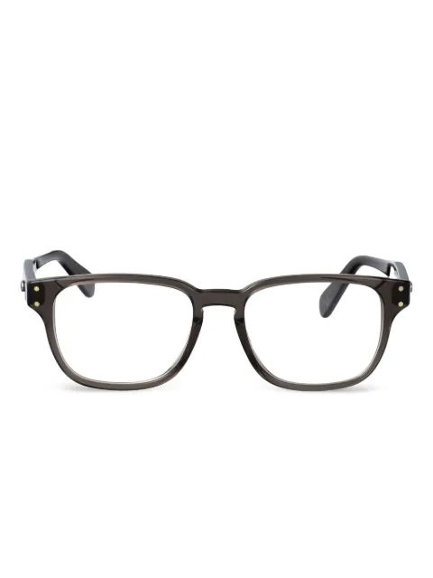 Ferragamo lentes con armazón cuadrada