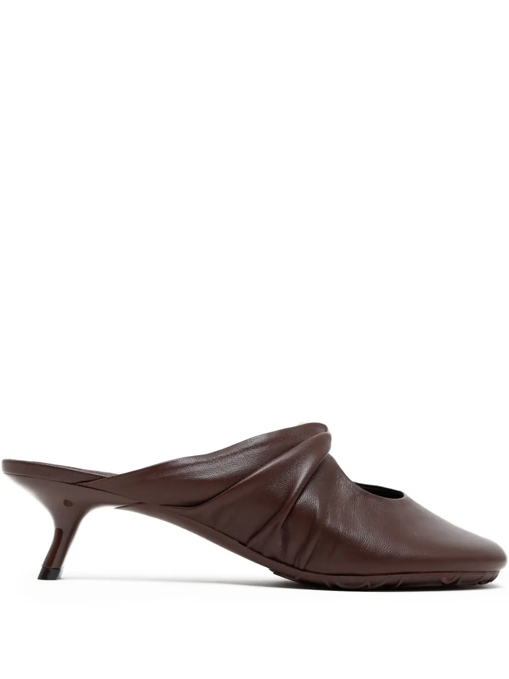 LOEWE Toy Panta knot detail mules Brown