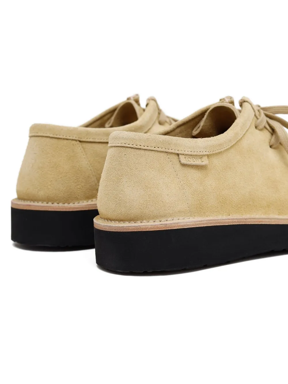 LOEWE suede-leather shoes Neutrals