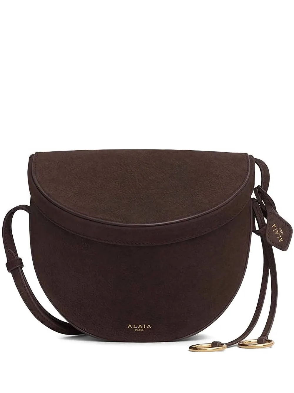 Alaïa leather shoulder bag | Brown | Image 1