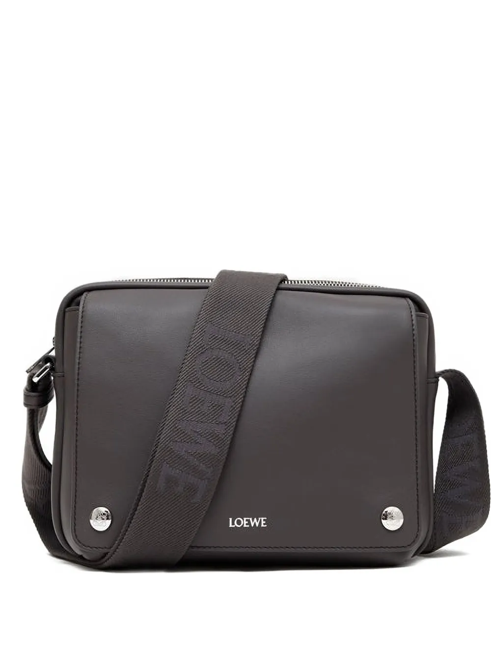 logo-plaque shoulder bag