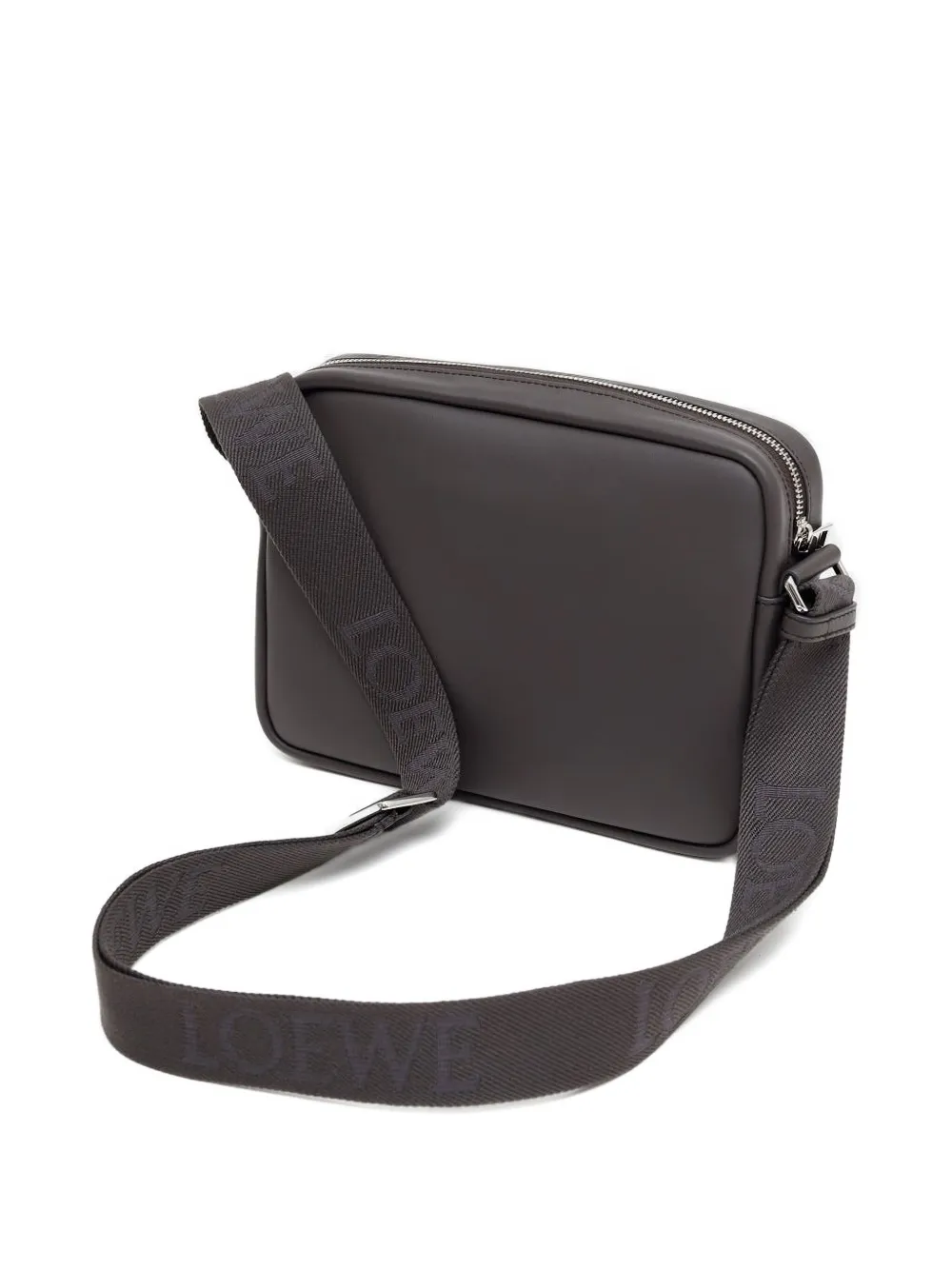LOEWE Schoudertas met logoplakkaat - Grijs