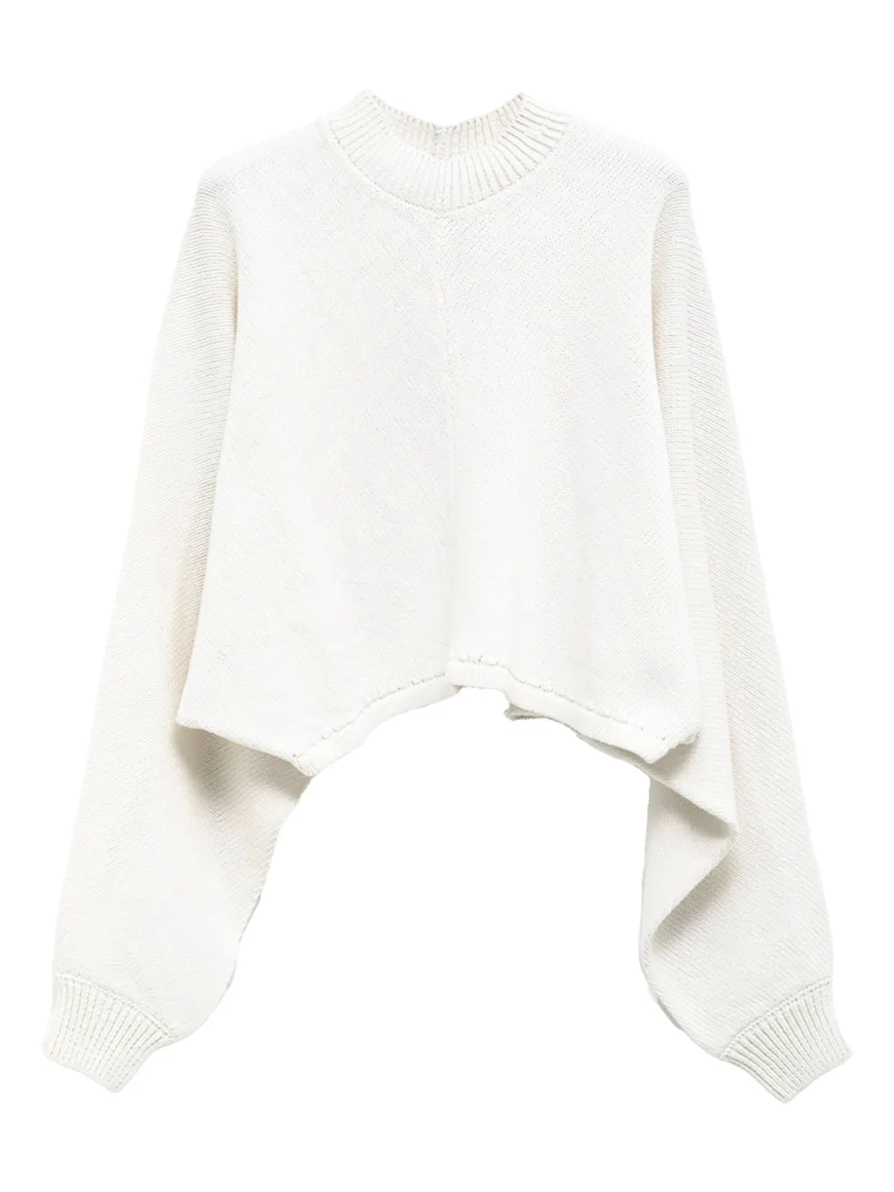 Alaïa open-back cropp sweater | White | Image 1