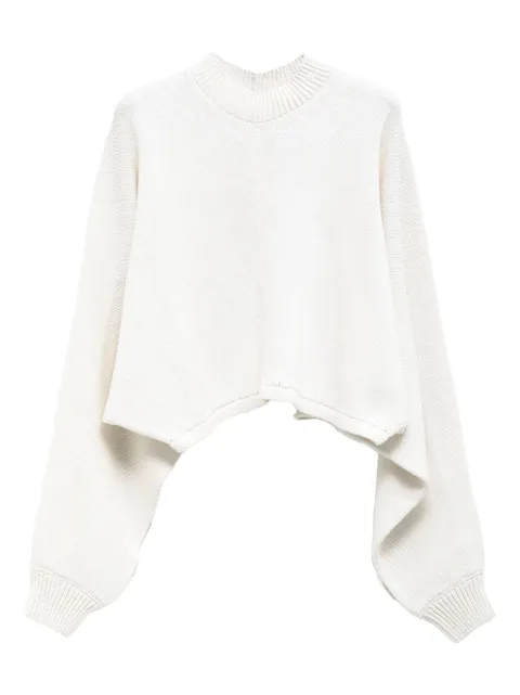 Alaïa open-back cropp sweater