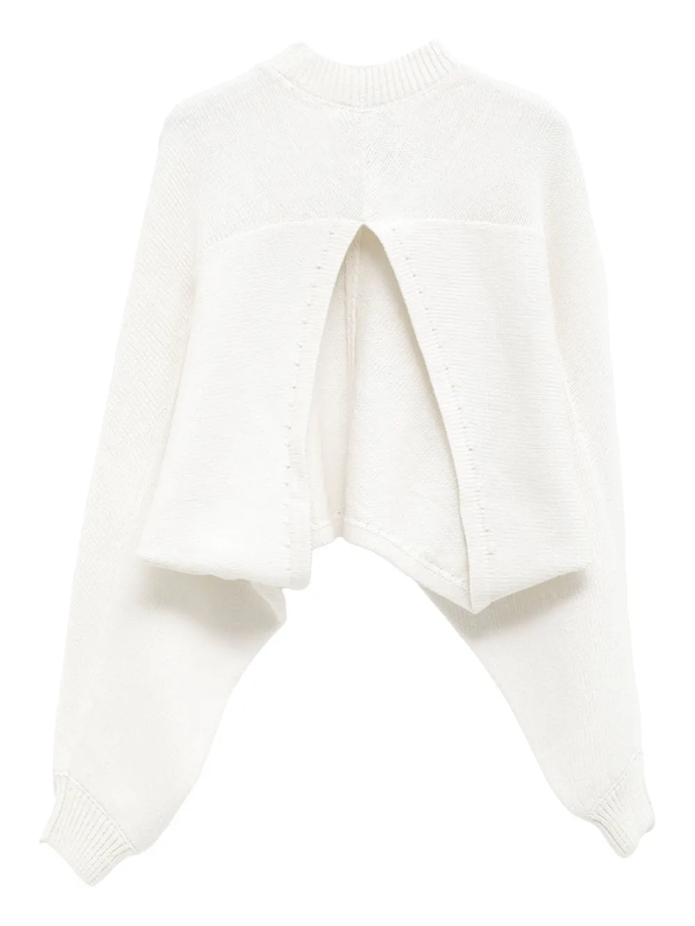 Alaïa open-back cropp sweater | Knitted Sweaters | Image 2