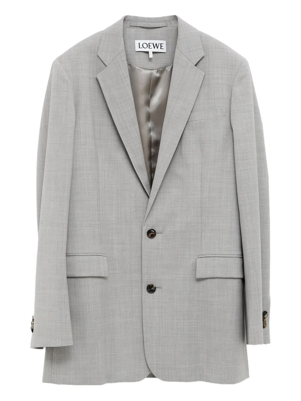 LOEWE wool blazer | Grey | Image 1