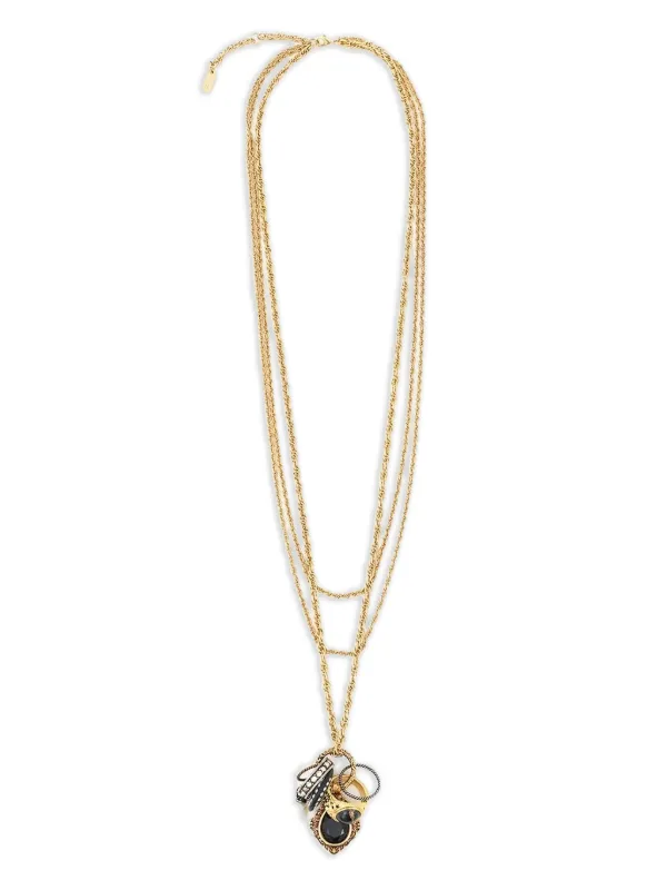 Chloé statement-pendant Necklace Gold FARFETCH AO