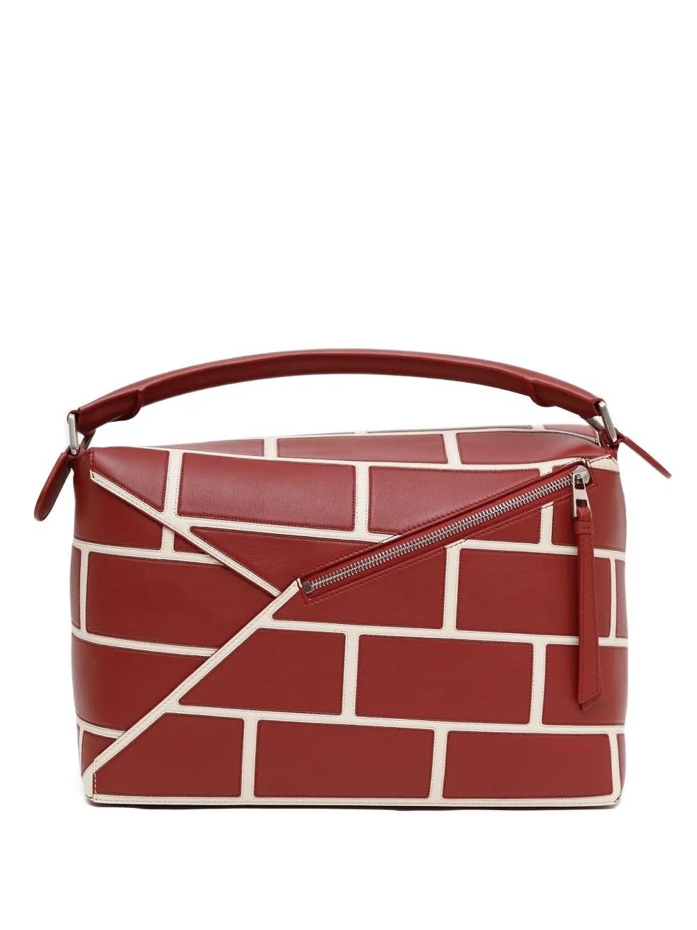 LOEWE large Puzzle Edge shoulder bag | Red | Image 1