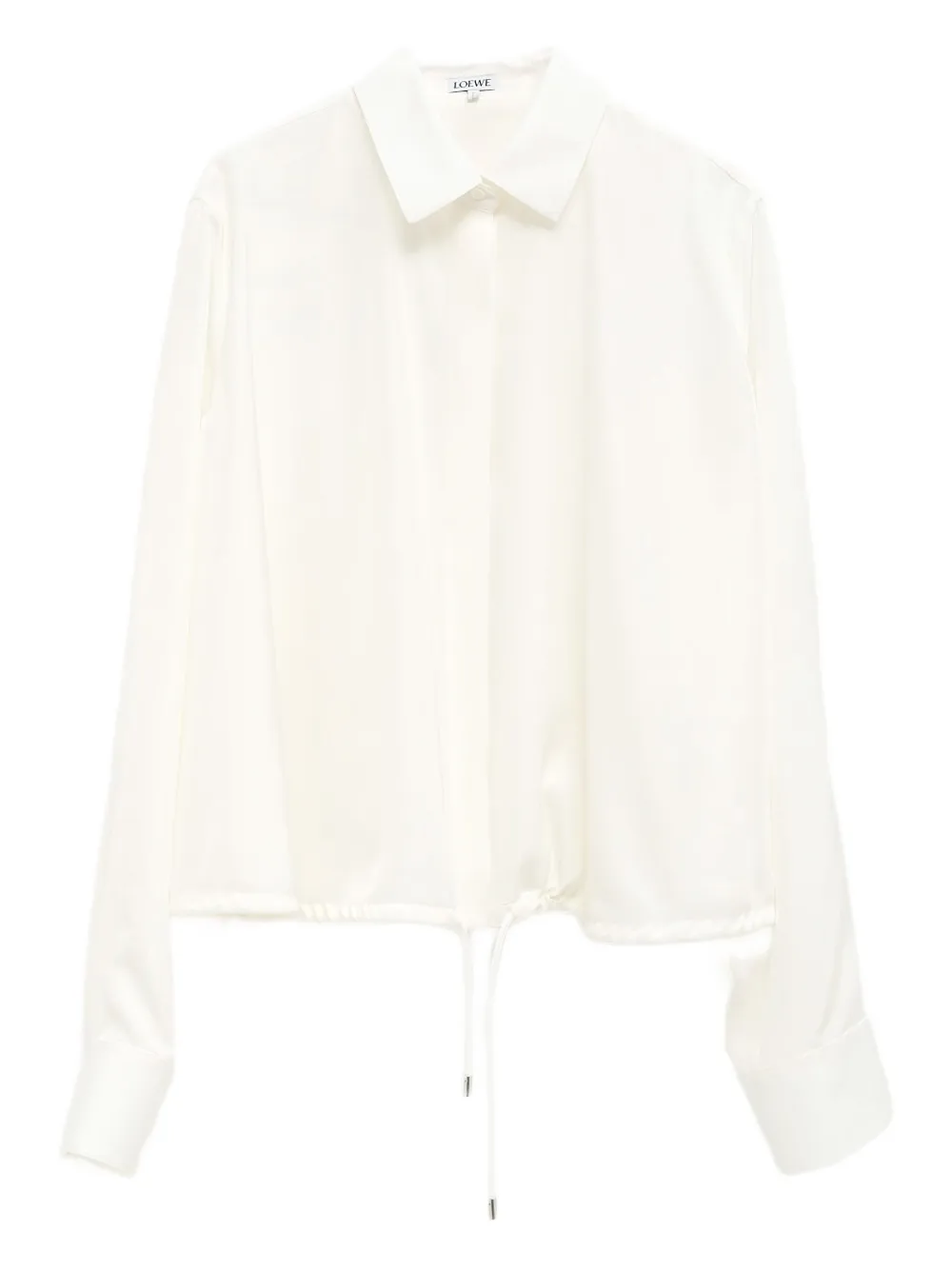 LOEWE long-sleeved shirt - Bianco