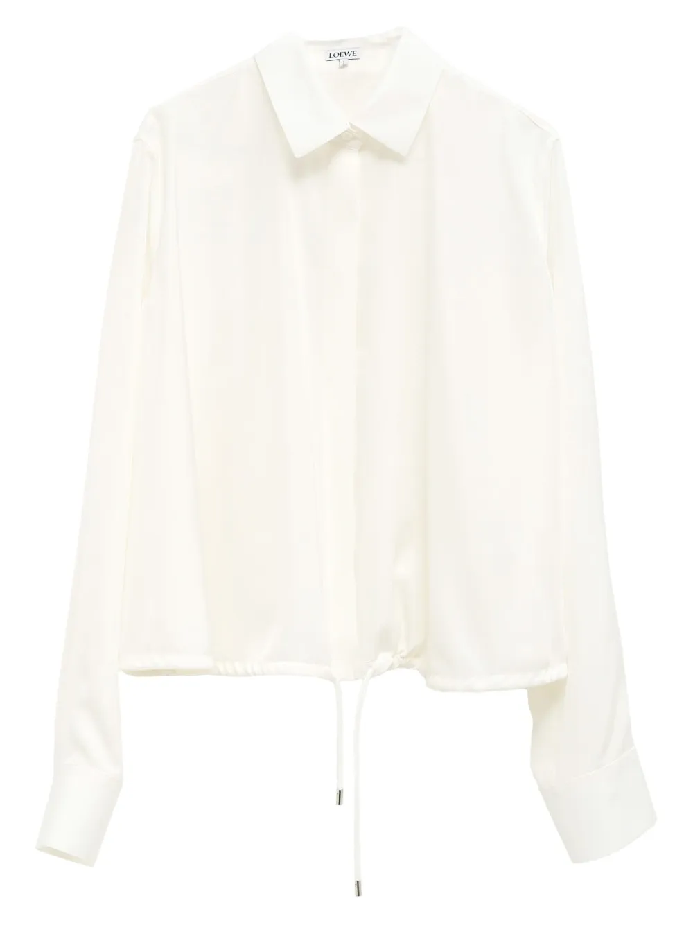 LOEWE long-sleeved shirt | White | Image 1