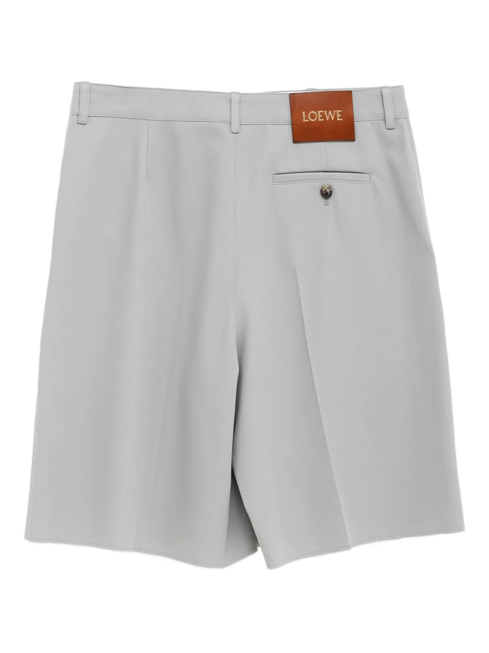 LOEWE Shorts met Anagram-print Grijs