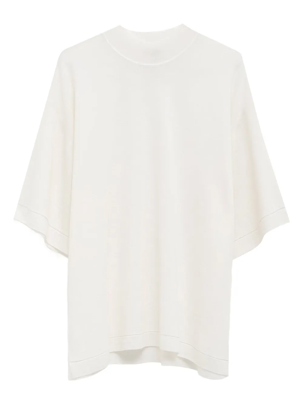 Alaïa knitted T-shirt | Neutrals | Image 1